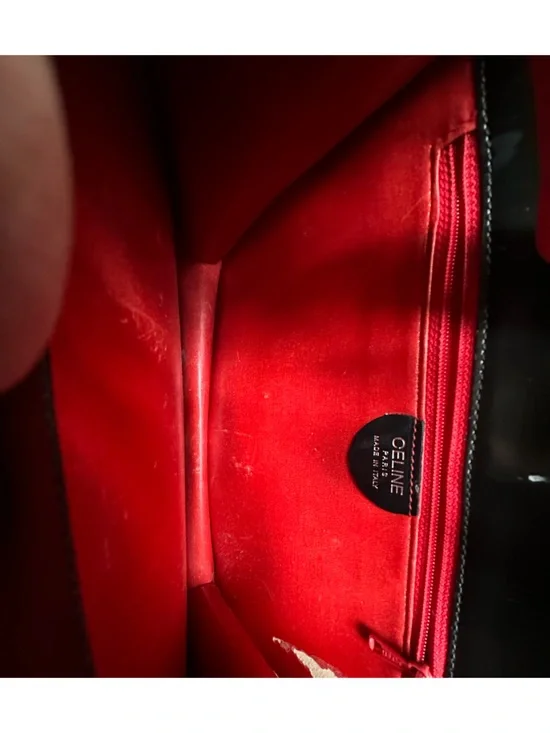 Authentic Celine vintage nylon black hobo shoulder bag - Picture 11 of 16